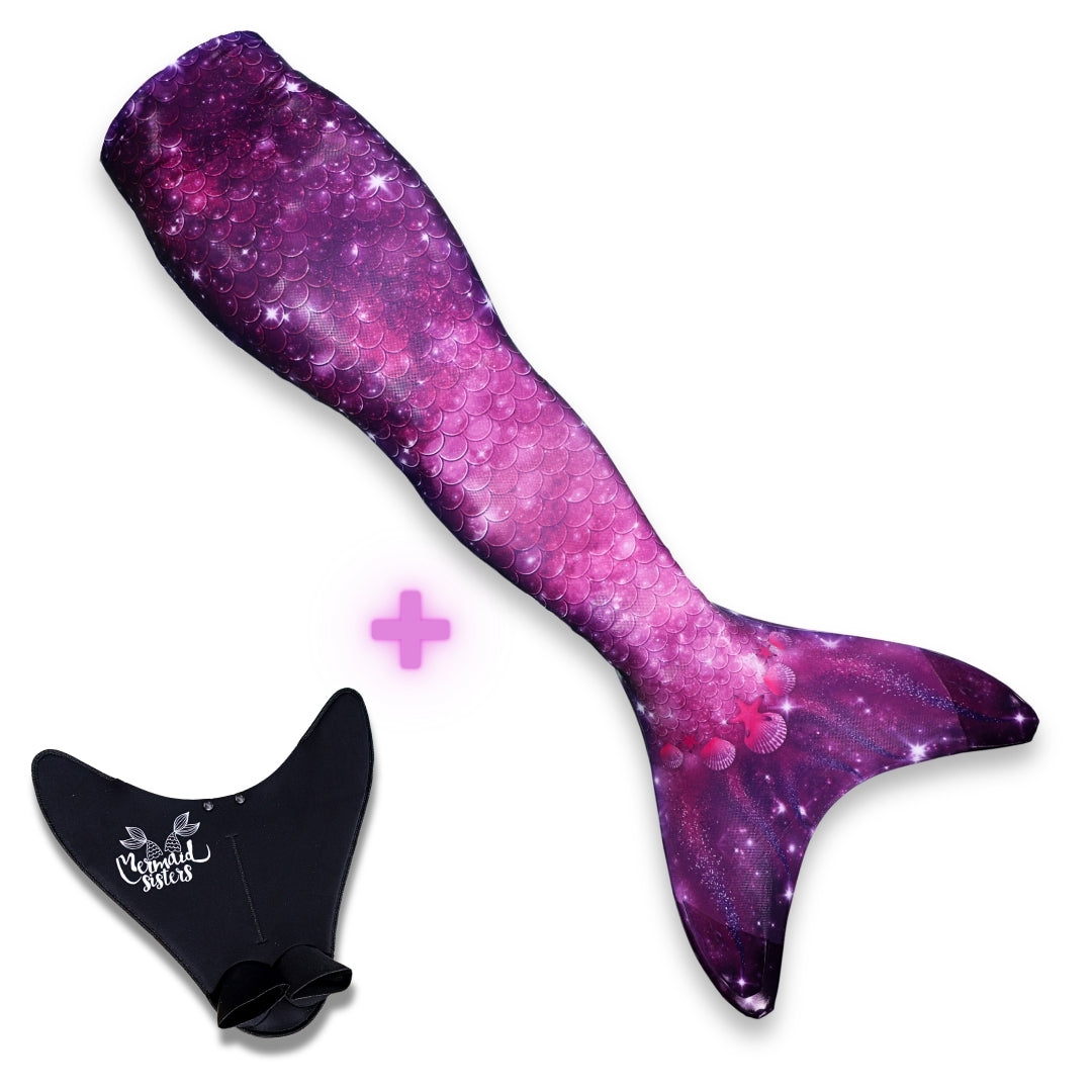 Zeemeermin staart Star of the Sea Purple