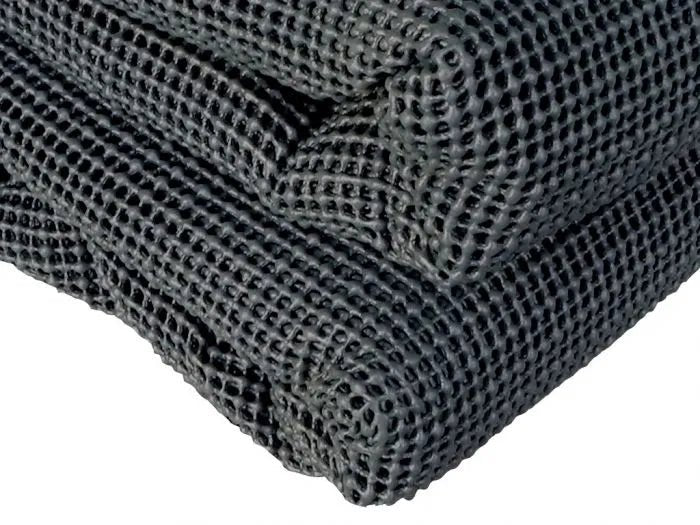 Detail van Airtrack antislip mat met gripstructuur voor stabiele oefeningen