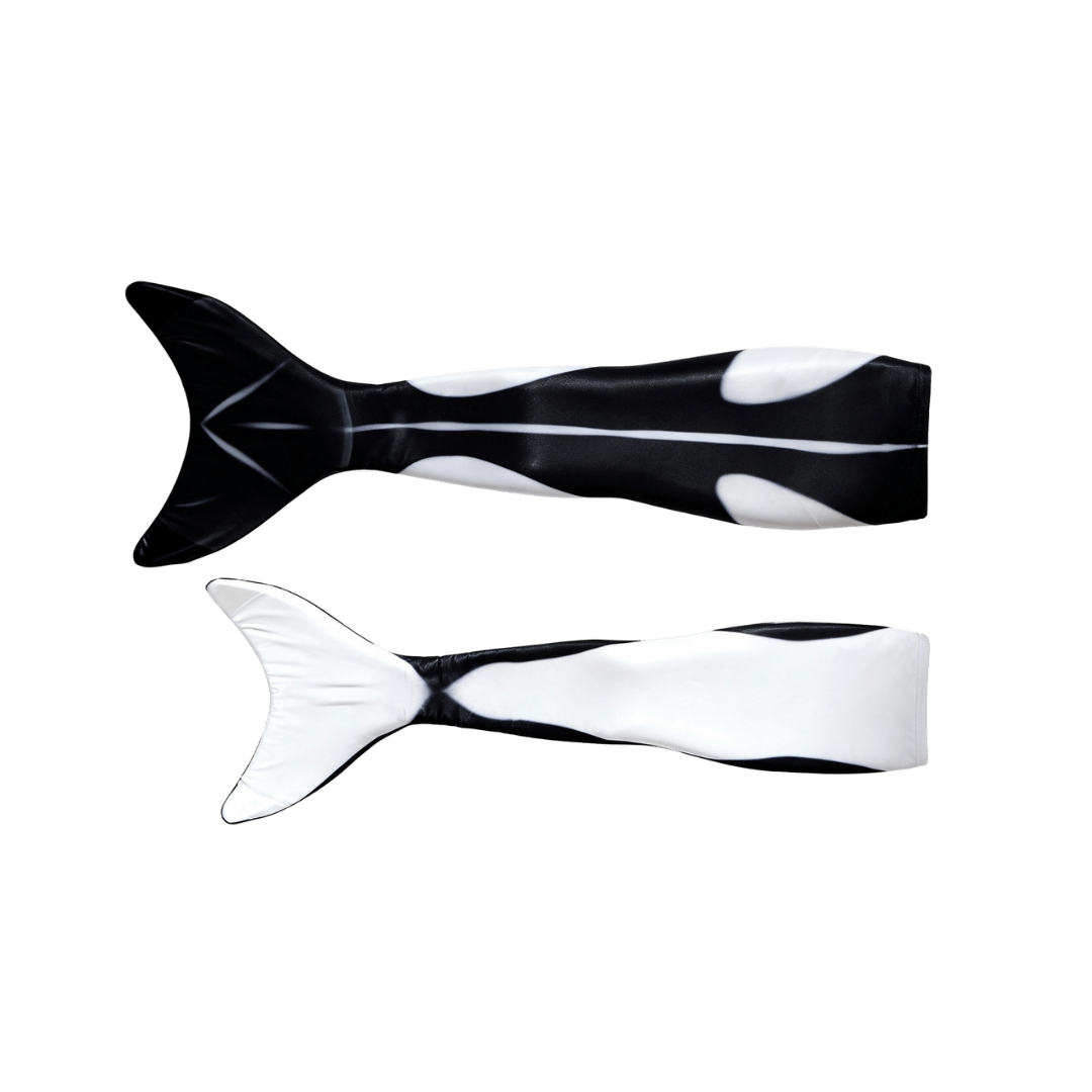 Losse Zeemeermin staart Orca