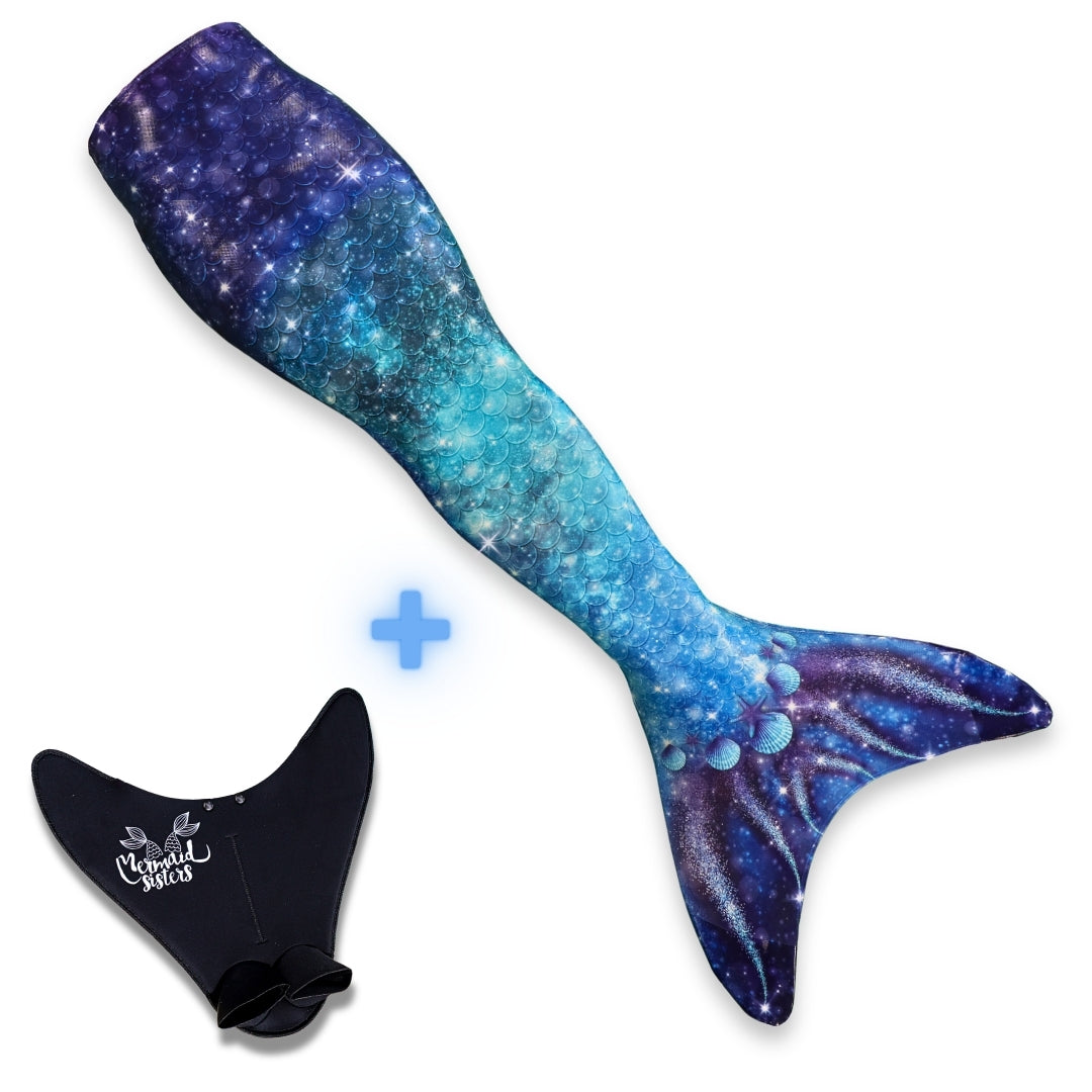 Zeemeermin staart Star of the Sea Blue