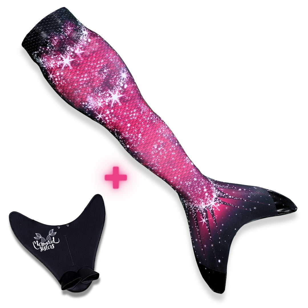 Zeemeermin staart Pink Passion