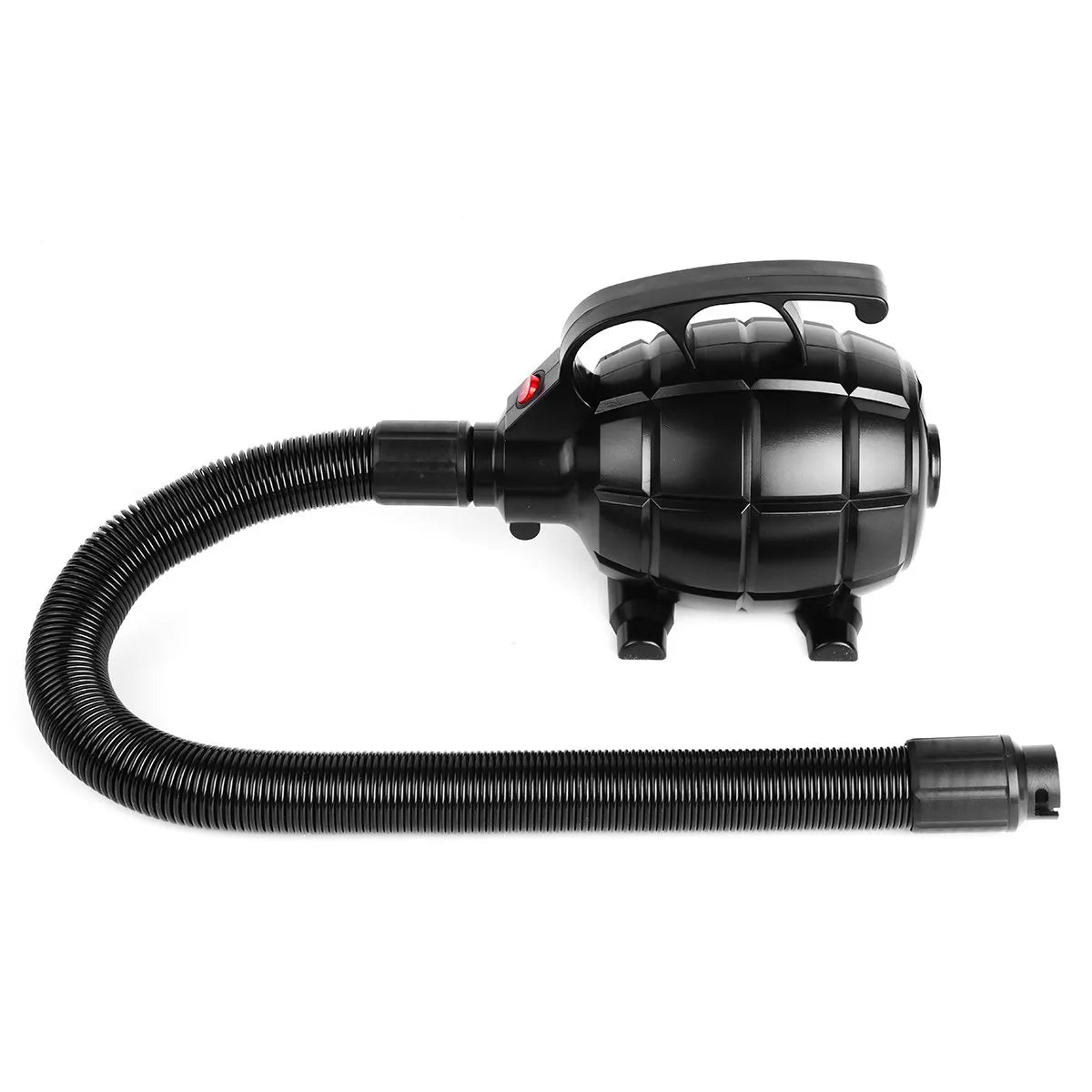 Elektrische Airtrack pomp 500W zwart met slang voor snel oppompen