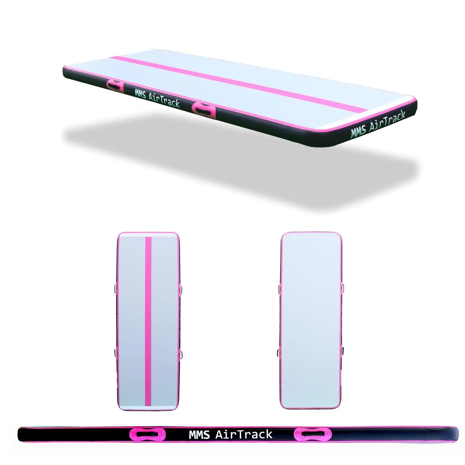 MMS AirTrack Basic Roze gymnastiekmat meer perspectieven