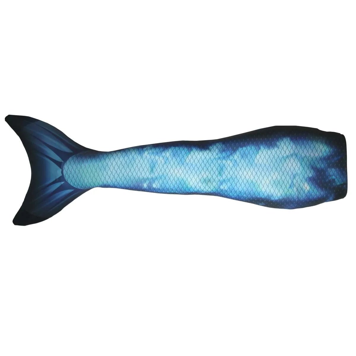 Losse zeemeermin staart Oceanic in oceaanblauwe tinten – Mermaid Sisters