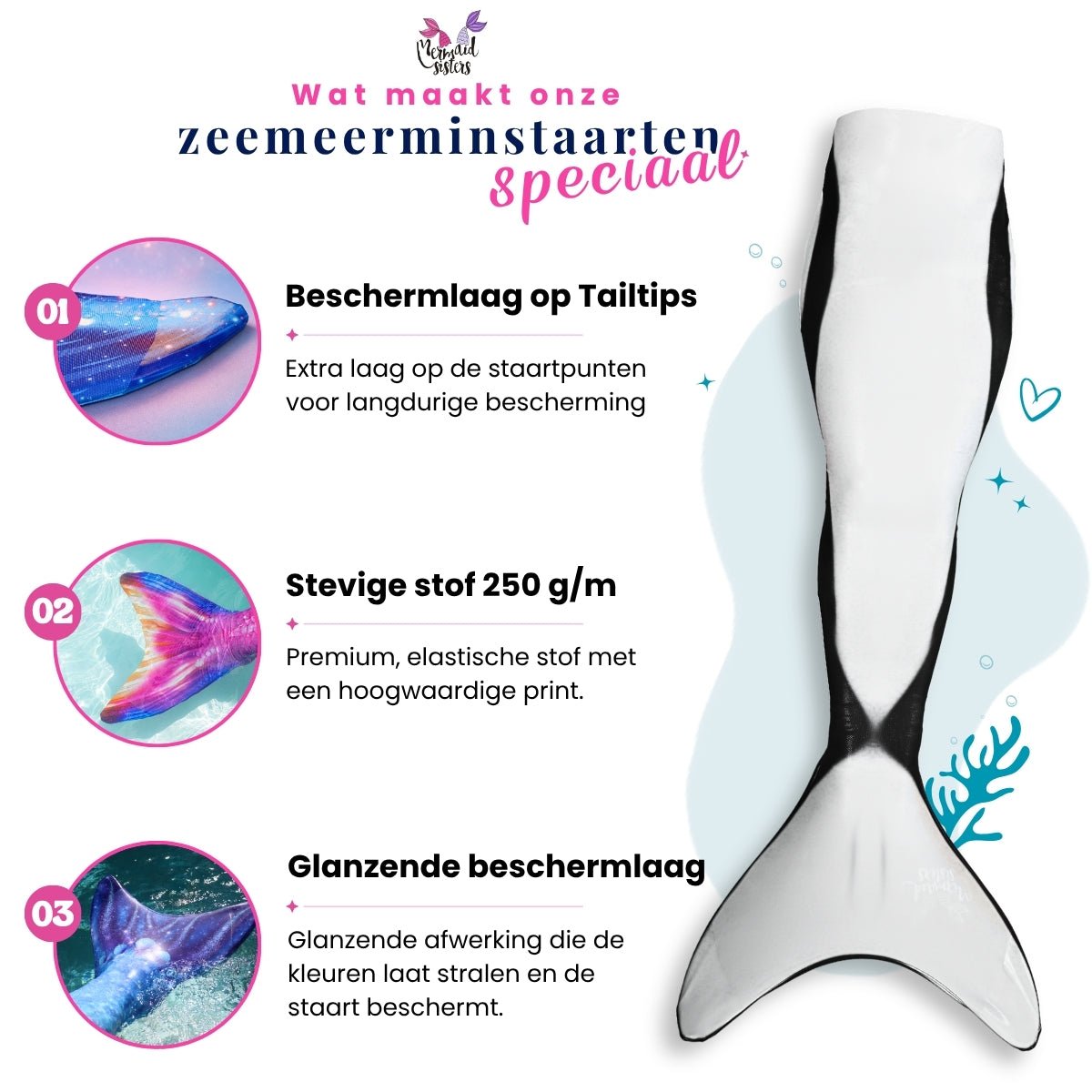 Zeemeermin Staart Orca – Starter Editie